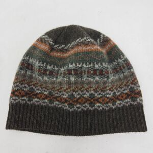 CELTIC&CO 100% Lambswool Fair Isle Beenie